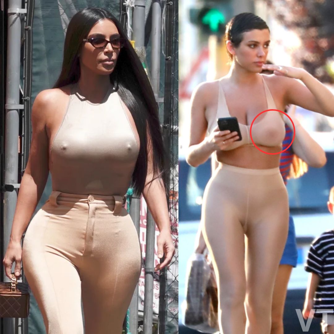 N KEEPING UP Bianca Censori Copies Kim Kardashians Braless Outfits