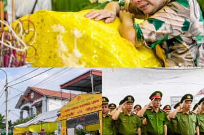 Xót xahình ảnh mẹ ôm linh cữu Thiếu tá h:y si:;nh