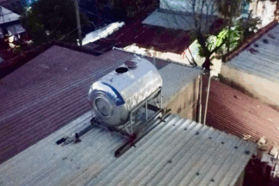Vid cận cảnh x-người trong bồn nước trên mái nhà ở Đồng Nai – vid không dành cho người t;â;m l;ý y;ế;u, ghe quá