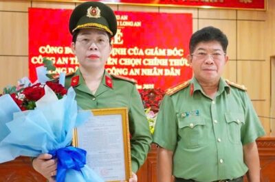 Tiếp bước người anh đã ng::ã xuống: Em gái CSGT Long An được tuyển vào ngành công an