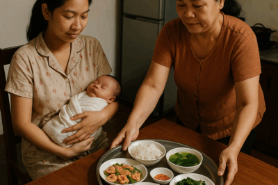 Sinh m;;ổ được 10 ngày, mẹ chồng chăm sóc bằng thực đơn “đặc biệt” khiến tôi phải ôm con về ngoại gấp