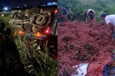 Cả nước đã trách oan những người hôi vải vụ xe tải bị lật rồi!
