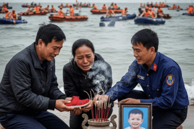 Bố mẹ ơi ở đây tối và lạnh lắm con muốn về Hà Nội! Bão sắp về nhưng