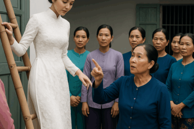 Cô dâu có b/ầ/u trước cưới bị mẹ chồng bắt trèo thang vào nhà