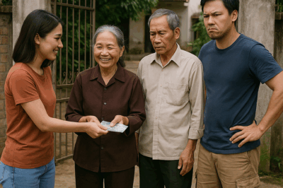 Về quê biếu bố mẹ đẻ 3 triệu, chồng nhìn thấy nói huỵch toẹt 1 điều khiến tôi muối mặt, không ngờ anh ta lại nghĩ điều này