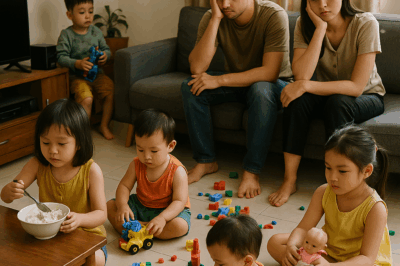 Nghỉ hè, các cháu nhà chị dồn đến chơi cả tháng khiến sáng nào tôi cũng phải dậy sớm đi chợ, phục vụ