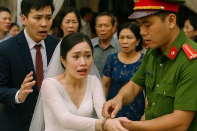 Đám cưới đang diễn ra bỗng cô dâu bị đưa lên đồn CA khiến 2 họ nháo nhào