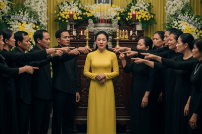 Trong đám tang bố, con gái chải chuốt, mặc chiếc váy vàng, cả làng xì xào “thứ con m;ấ;t n;ế;t”