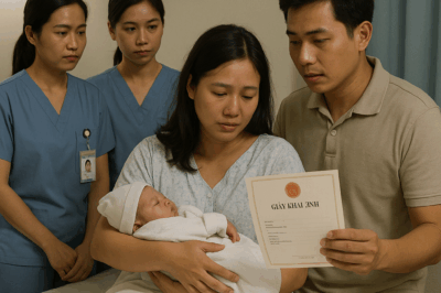 Tôi mới sinh con được 7 ngày, chồng đã hớn hở đem về một tờ giấy khai sinh, trong đó ghi cái tên khiến tôi sốc