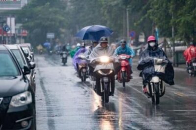 Theo Quy định mới nhất: Xe máy không bật đèn khi trời mưa có bị ph?ạt không?