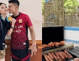 Quang Hải về nhà Chu Thanh Huyền sao khác thế này