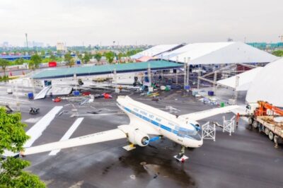 Nhiều loại máy bay từ quá khứ đến hiện tại hội tụ ở Triển lãm quốc gia