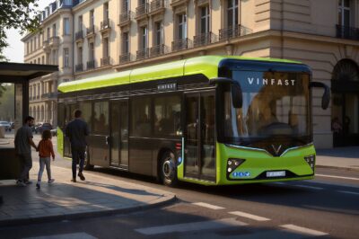 Xe buýt điện VinFast sắp có mặt tại châu Âu