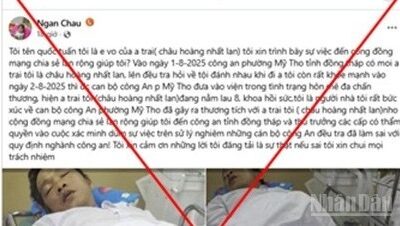 CA tỉnh Đồng Tháp tuyên bố n::óng về t:in đ_ồn CA phường Mỹ Tho đ_á:;nh ng_:ười dân nhập Vien