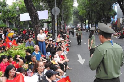 Công an Hà Nội nghiêm túc tìm kiếm và xử lý những trường hợp vi phạm trong 2 buổi hợp luyện đầu tiên