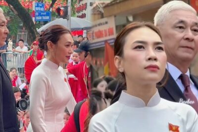 Bố Mỹ Tâm theo con gái ra Hà Nội, bảo vệ con suốt những ngày tập A80