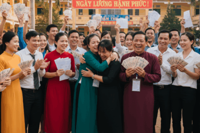 Giáo viên phổ thông công lập vui nhất lúc này rồi nhé