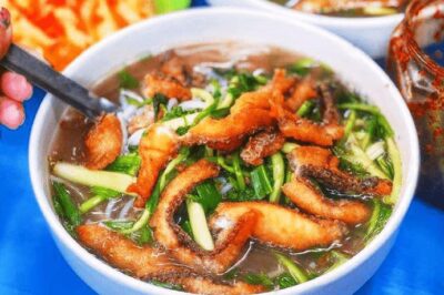 Chắc không ai dám ăn bún cá nữa, trời ơi làm sao mà phải c;ắ;t r;;u;ột non thế này