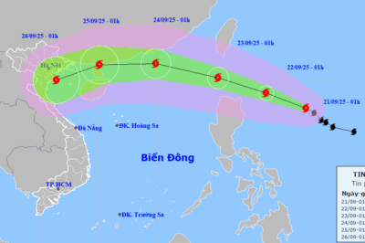Tin bão khẩn: Bão Ragasa lên cấp 13, chuẩn bị thành siêu bão đổ bộ Việt Nam