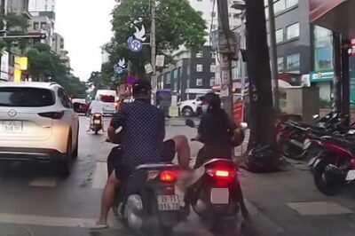 CAvào cuộc vụ kẻ đi xe máy không đội mũ bảo hiểm h::úc xe máy của 1 phụ nữ mặc quân phục