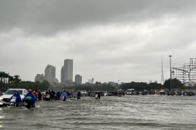 Hà Nội phát lệnh báo động l::ũ kh::ẩn c::ấp, c::ảnh b::áo 65 điểm úng ngập ở nội thành