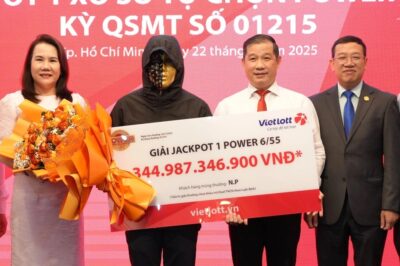 Vietlott công bố con số cực lớn, 3 người cùng lúc được chia thưởng “kh::ủng”