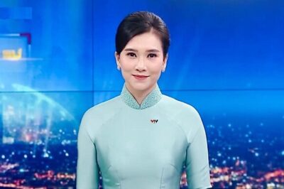 Toàn bộ bản tin quốc dân  thời sự 19h VTV tối qua đánh dấu sự trở lại của BTV Khánh Trang