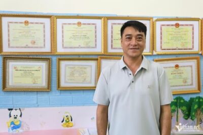 Danh tính một trong những thầy giáo mầm non đầu tiên của Việt Nam, hơn 30 năm vẫn cần mẫn theo nghề