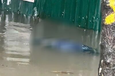 Người đàn ông TUVONG trong mưa lụt ở Hà Nội