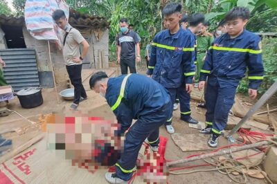 TIN BUỒN: Người đàn ông ng::ã xuống giếng…. TROI OI