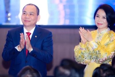 Tỷ phú Phạm Nhật Vượng và vợ nhận tin vui cùng 1 ngày