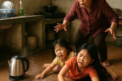 Gửi 2 con cho bà nội để đi làm, 2h chiều nóng ruột quá chạy về kiểm tra thì tôi ngất lịm thấy cảnh tượng trong bếp