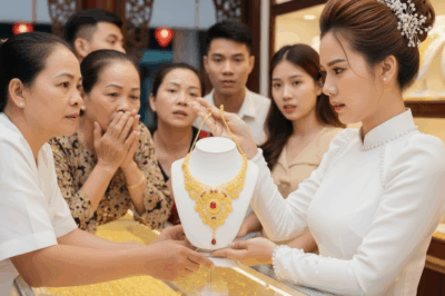 Mang 20 cây vàng ra tiệm bán lấy tiền, chủ tiệm tức giận quát “Sao cô mang toàn vàng giả ra đây?”