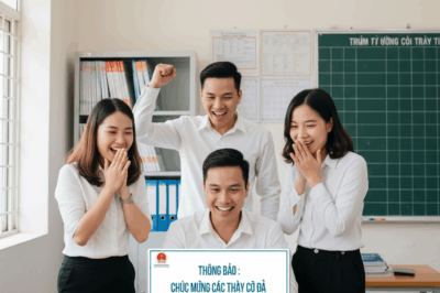 Chúc mừng giáo viên mới và giáo viên ít thâm niên: Thế này thì các thầy cô được hưởng lợi nhất rồi